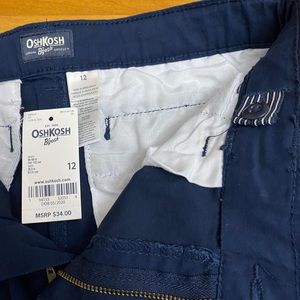 Boys Osh Kosh Size 12 Navy Dress Pants